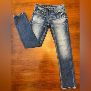 Straight Leg 30x32 Buckle Jeans